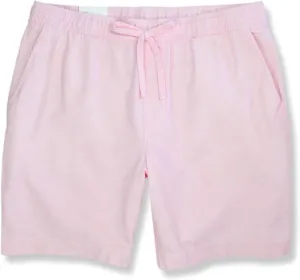 Banana Republic Mens 690893 7" Linen Blend Drawstring Deck Shorts,
