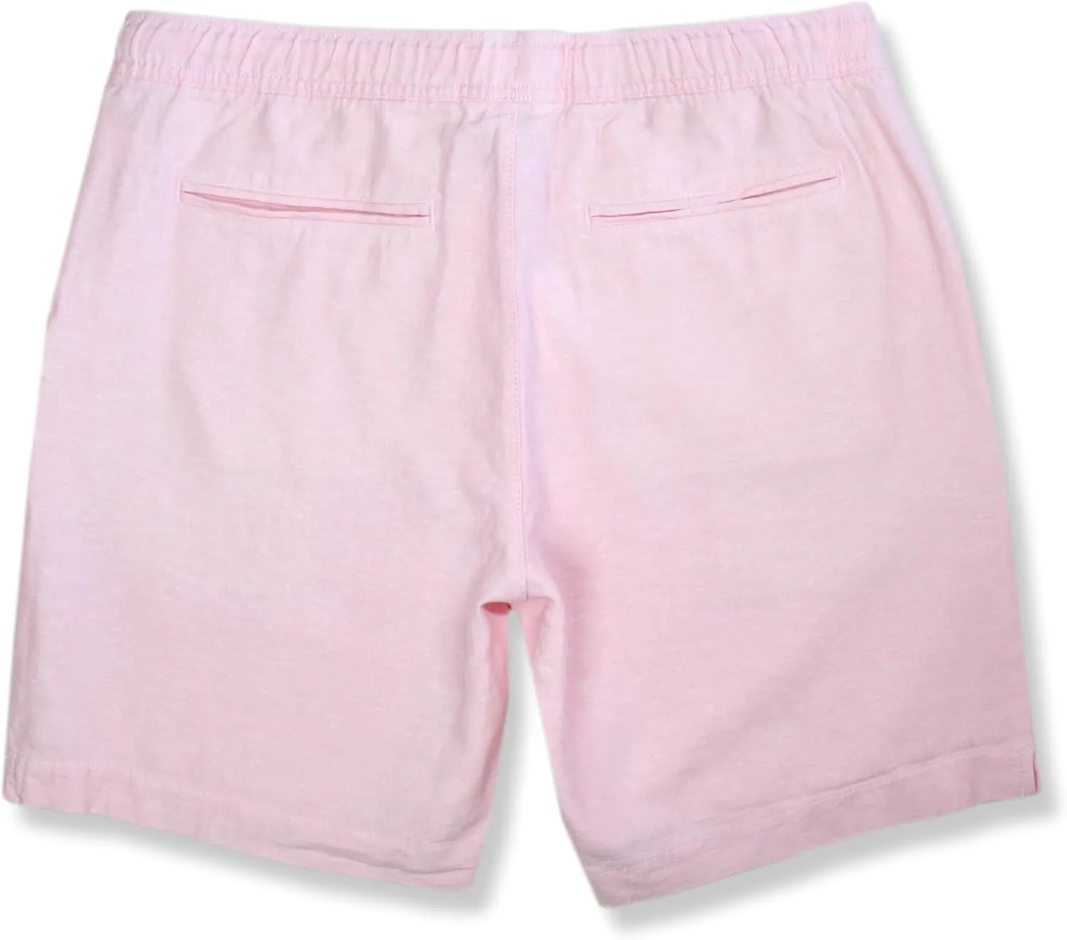 Banana Republic Mens 690893 7" Linen Blend Drawstring Deck Shorts,