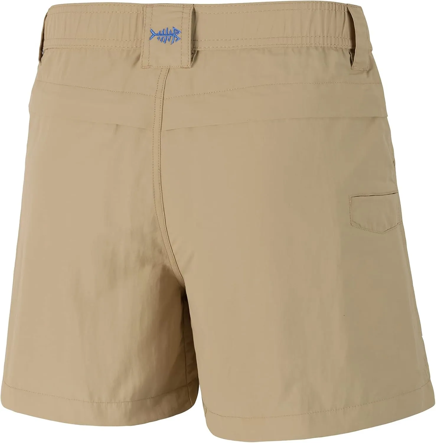 BASSDASH Youth 5" Fishing Shorts UPF 50  Water Resistant Quick Dry Boys Girls Hiking Cargo Shorts with Pockets FP03Y