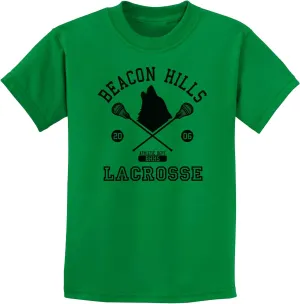 Beacon Hills Lacrosse Wolf Childrens T-Shirt