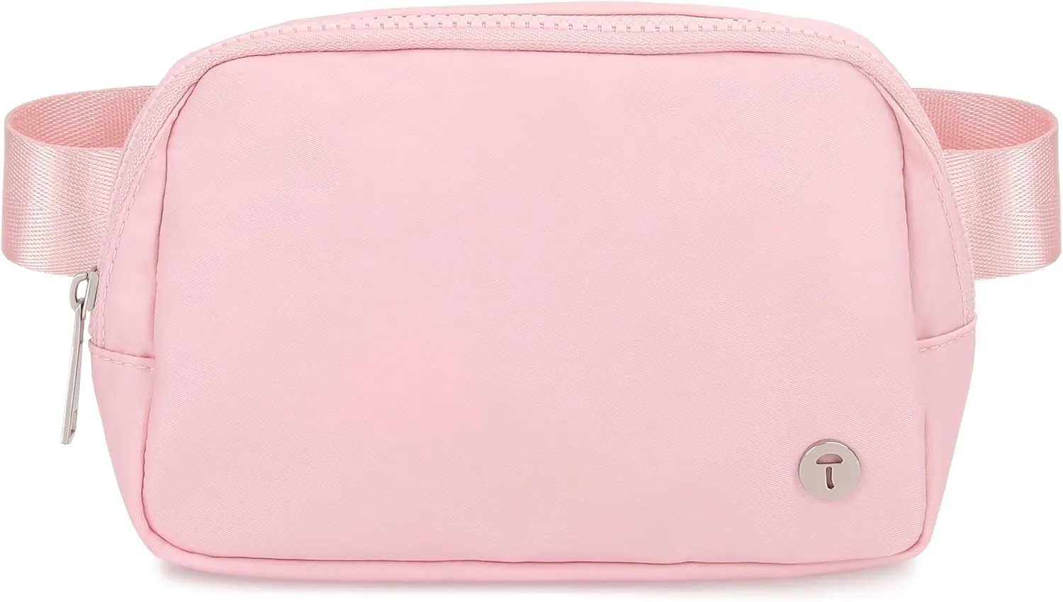 Belt Bag For Women Girls Kids Fanny Pack Crossbody Bag Fashionable Waist Packs With Adjustable Strap Waterproof For Travel Walking Running Hiking Light Pink