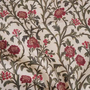 Benmore Flowers print - Printed linen fabric 2062