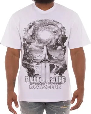 Billionaire Boys Club Clothing Men t-Shirt BB Gray Horizon SS Knit