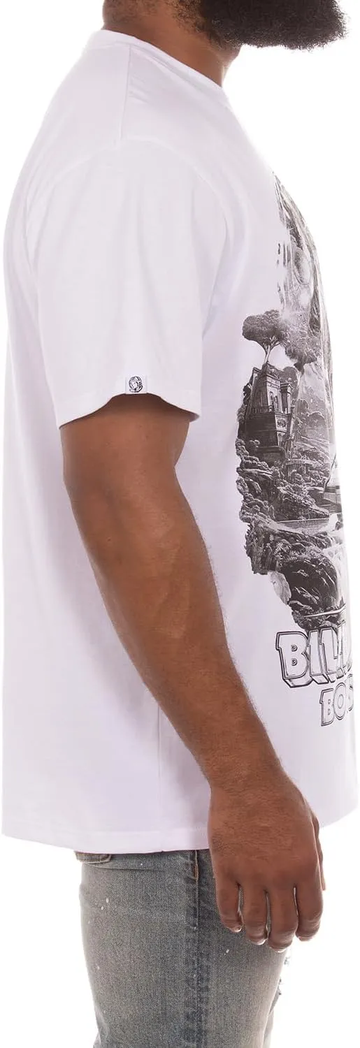 Billionaire Boys Club Clothing Men t-Shirt BB Gray Horizon SS Knit