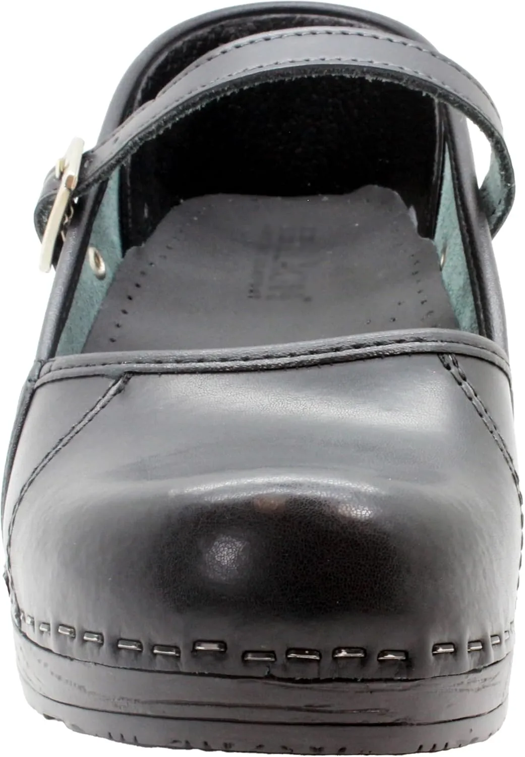 BJORK Swedish Comfort Women's Marcella Mary Jane Leather Clogs