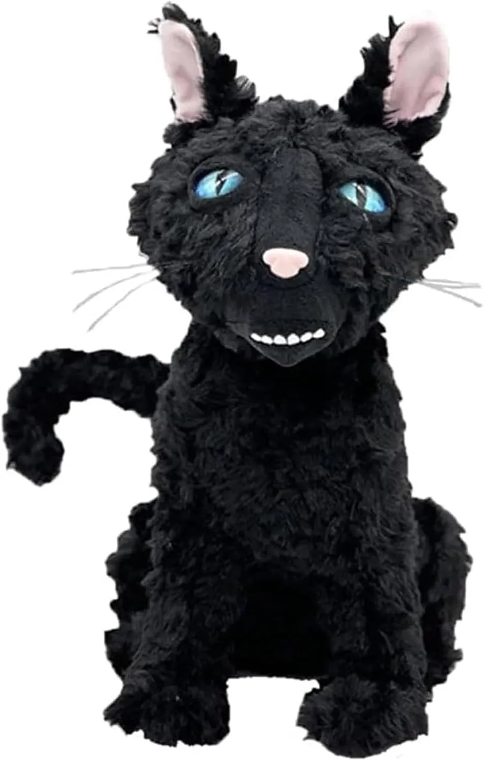 Black Cat Plush Toy, 11.8" Black Cat Stuffed Animal Plush Pillow, Ugly Cat Plush Doll, Preparing Christmas and Birthday Gifts for Fans, Boys and Girls