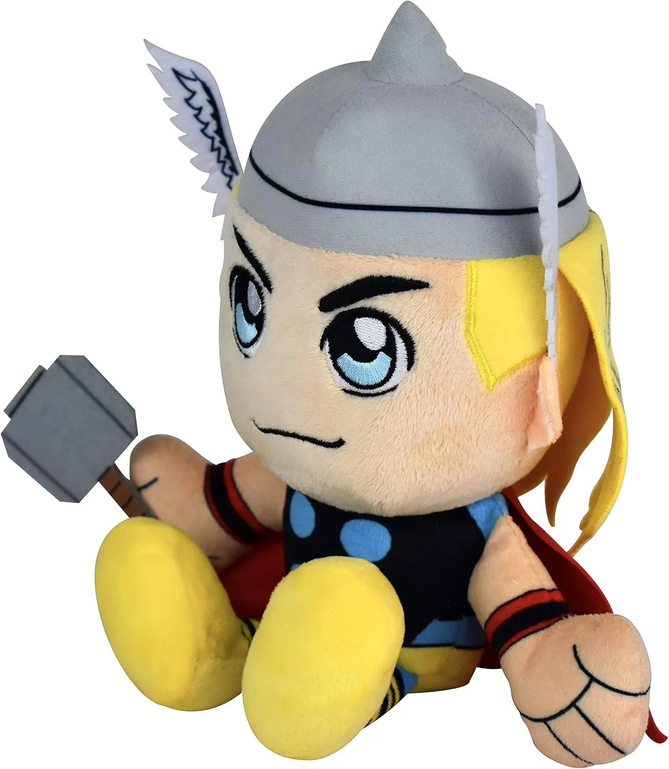 Bleacher Creatures Marvel Thor 8" Kuricha Sitting Plush- Soft Chibi Inspired Toy