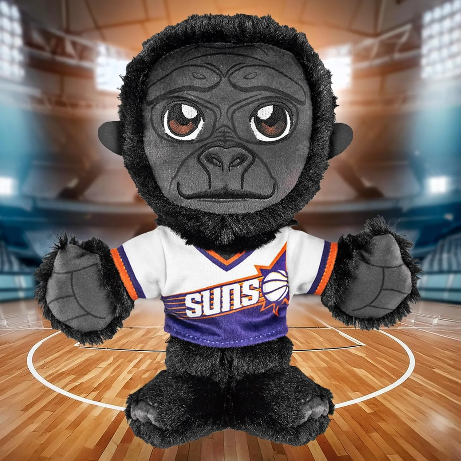 Bleacher Creatures Phoenix Suns Gorilla 8" NBA Mascot Kuricha Sitting Plush - Soft Chibi Inspired Mascot