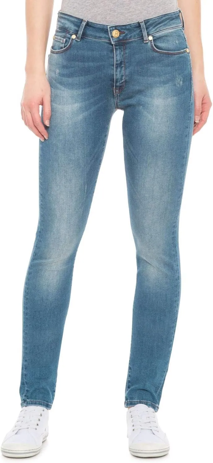 Bogner Women's Farah Premium Skinny Jeans (Medium Wash, 25W x 21L)