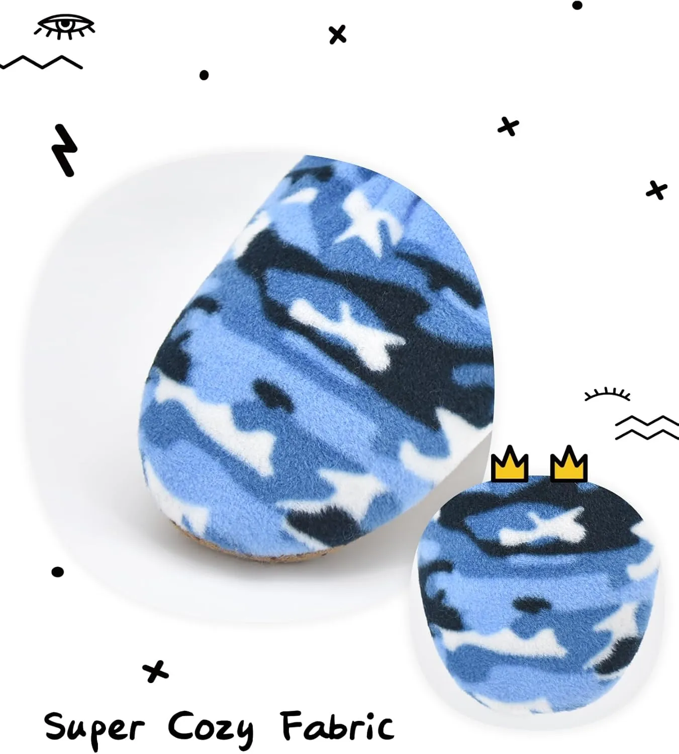 Boys House Slippers With Non Skid Bottoms, Cute Animal Slipper Socks With Grippers For Big Kids, Cozy Soft Sole Warm Fuzzy House Shoes
