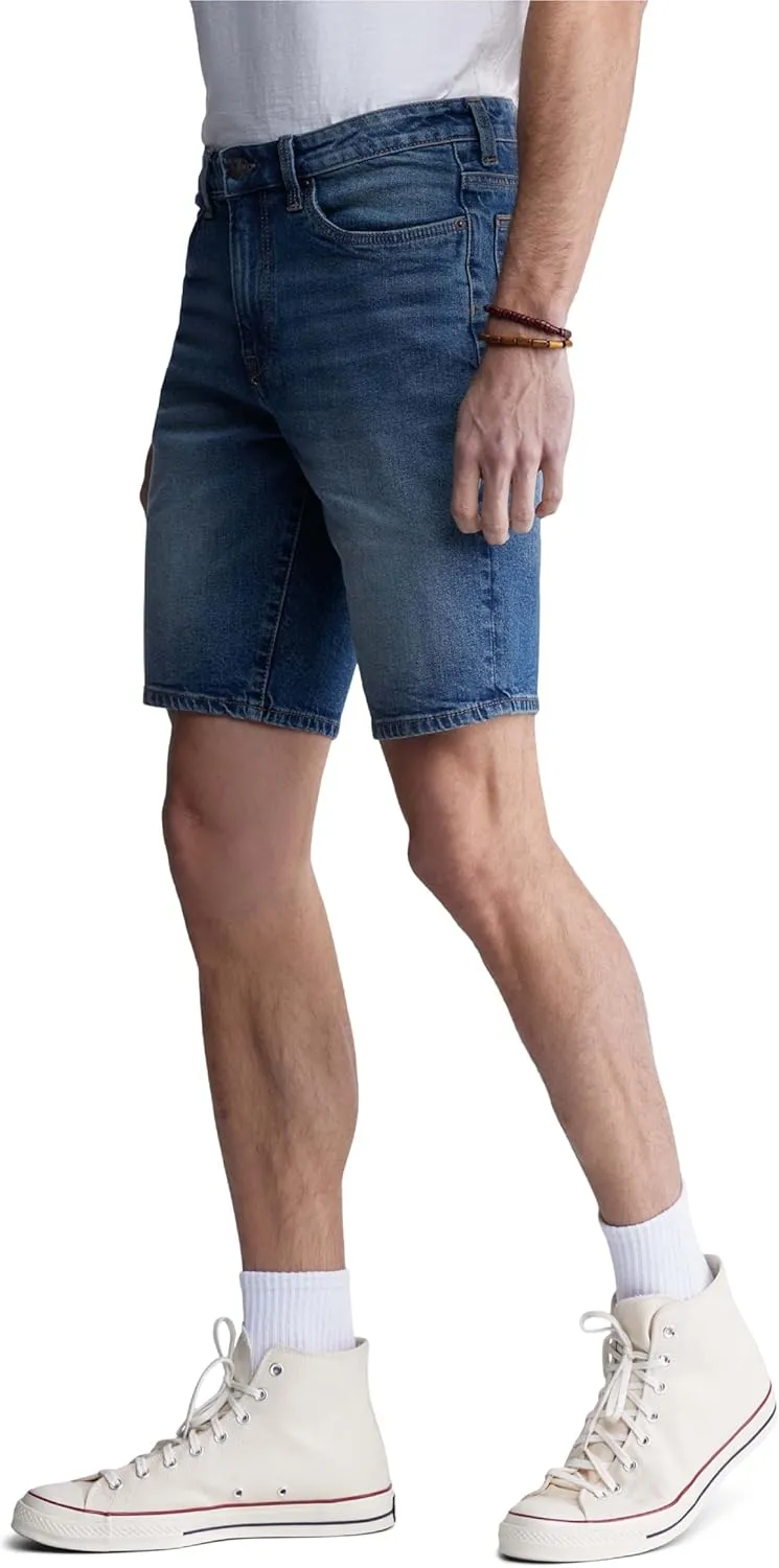 Buffalo David Bitton Men's Relaxed Straight Dean Denim Shorts