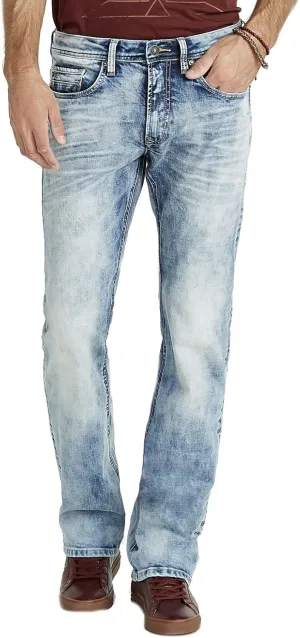 Buffalo David Bitton Men's Relaxed Straight Driven Jeans-Legacy