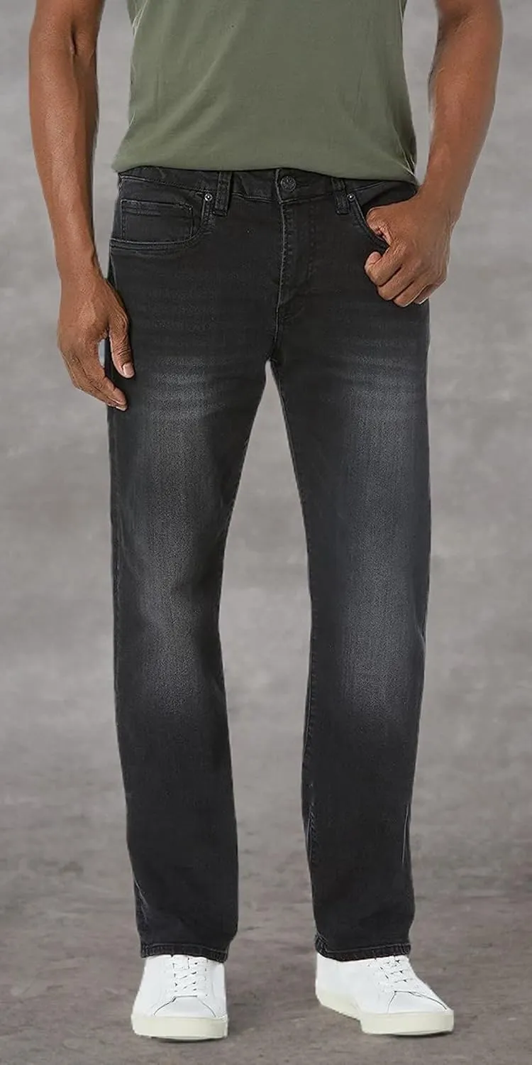 Buffalo David Bitton Men's Straight Six Jeans