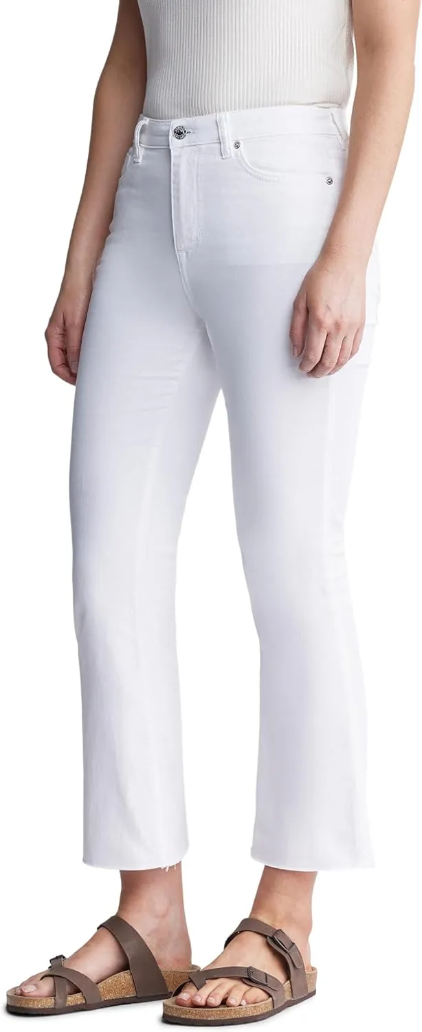 Buffalo David Bitton Women's Kim High Rise Cropped Jeans