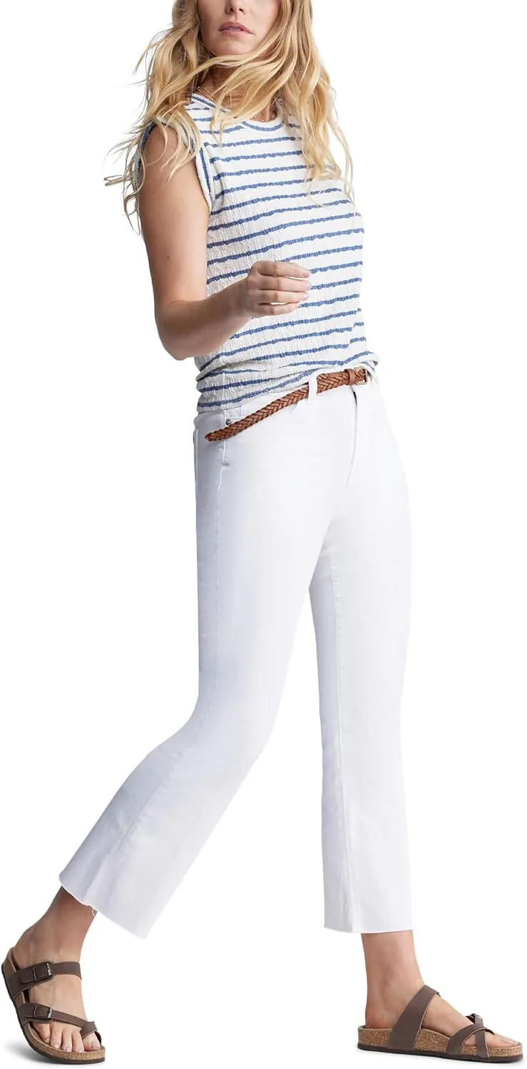 Buffalo David Bitton Women's Kim High Rise Cropped Jeans
