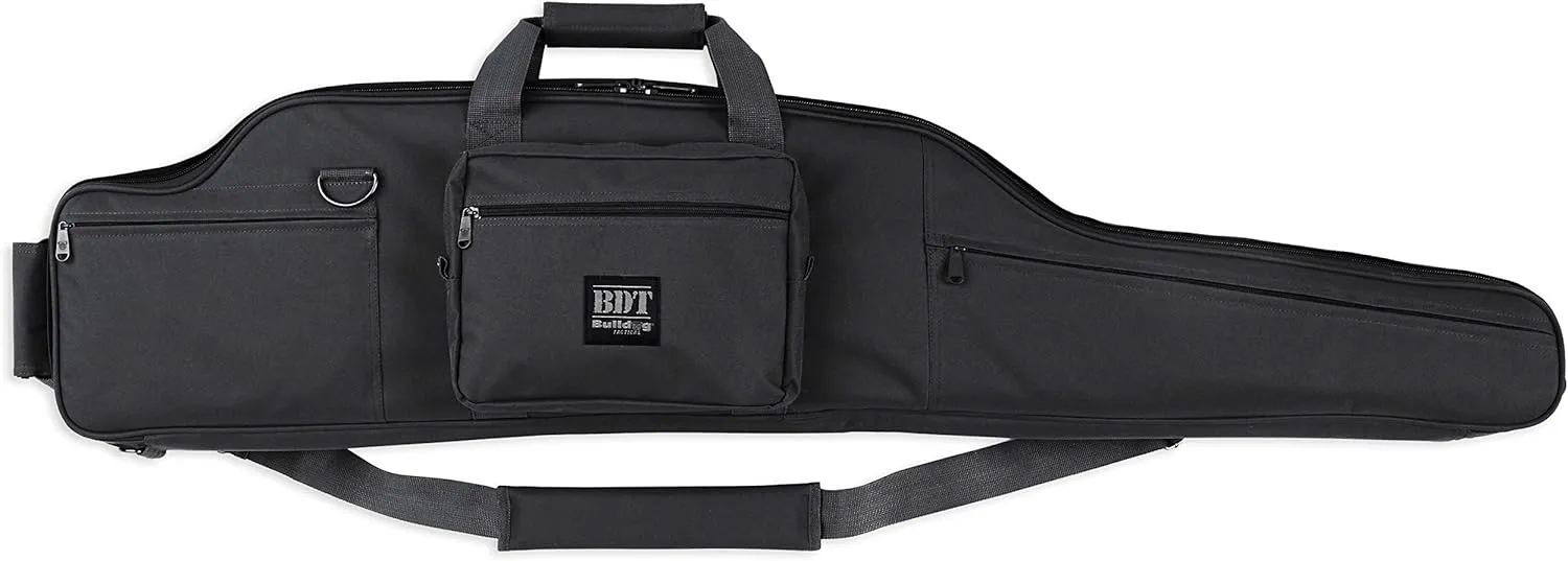 Bulldog BDT80-54B 54" Long Range Rifle Case Black