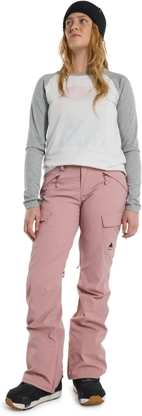 Burton Womens' Gloria Gore-Tex 2L Waterproof Snow Pants (Short)