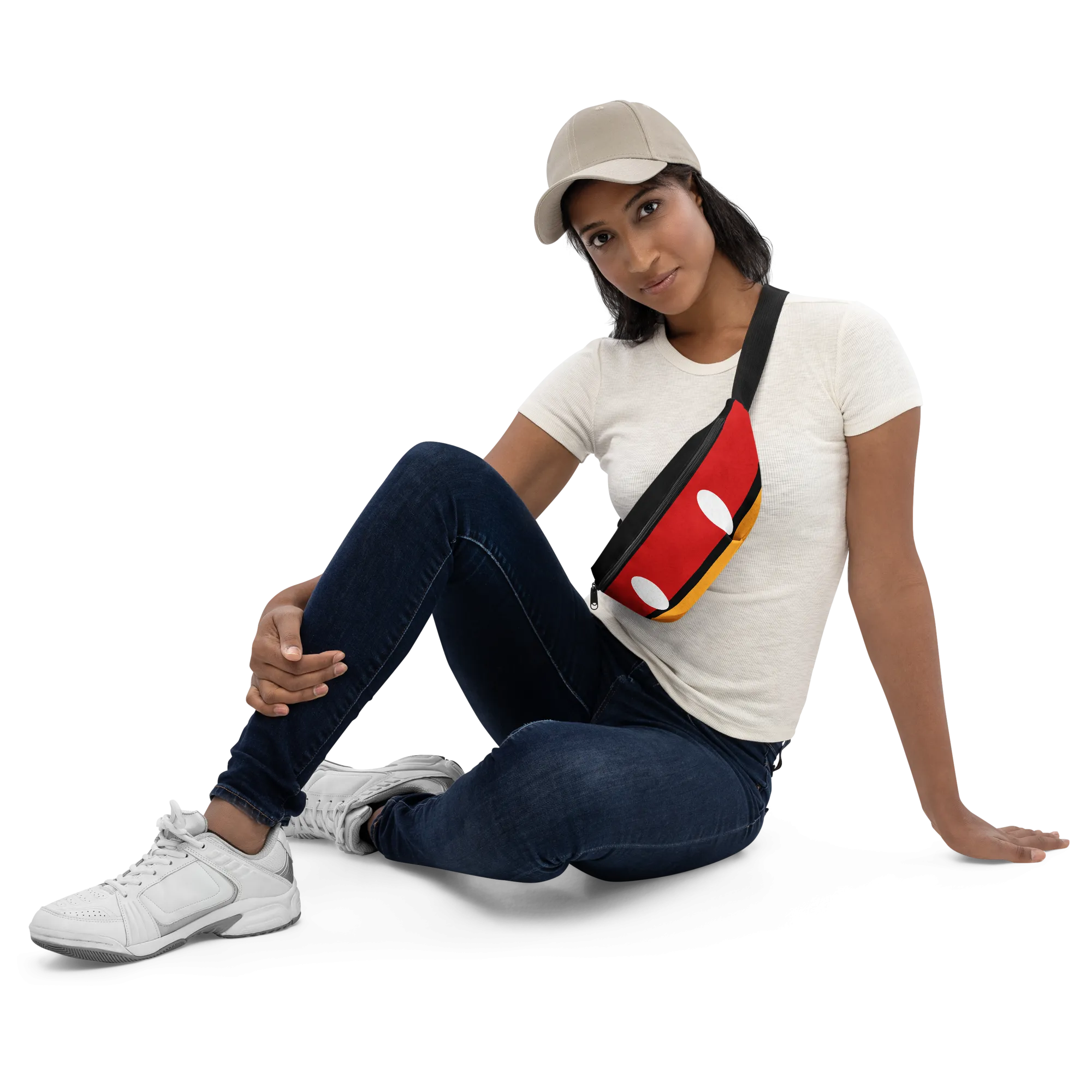 Button Shorts - Waist Bag