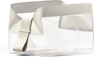 Cadence Parcel - Clear Dopp Kit with Magnetic Closure - Durable and Leak-Resistant Travel Toiletry Kit - TSA-Compliant and Modular Design - Small Hygiene Bag for Travel Essentials - 1 Qt