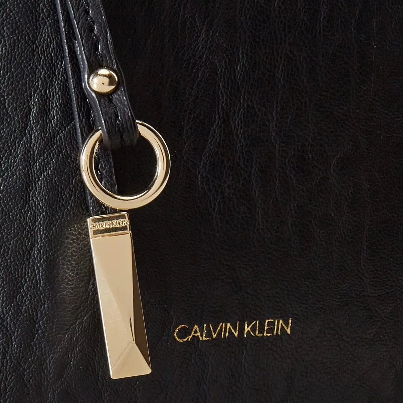 Calvin Klein Women's Gabrianna Bubble Lamb Mini Tote Crossbody