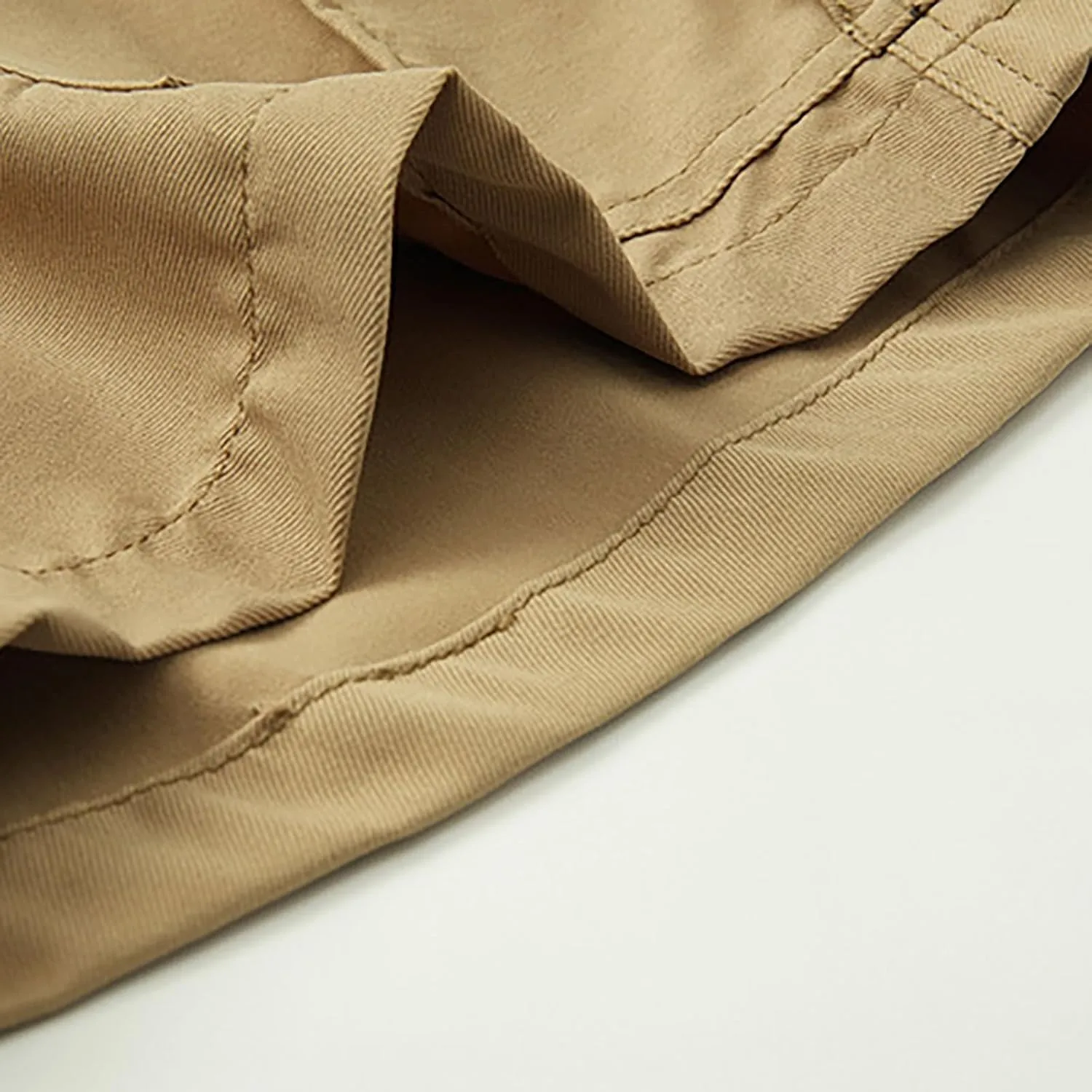Cargo Shorts for Men Stretch Waist Casual Loose Drawstring Quick Dry Hiking Tactical Outdoor Work Shorts Summer 2025
