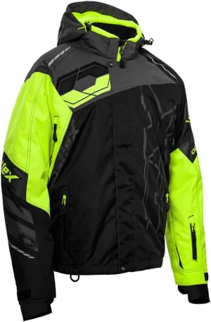 Castle X Men's Code Jacket in Black/Charcoal/Hi-vis Size Large
