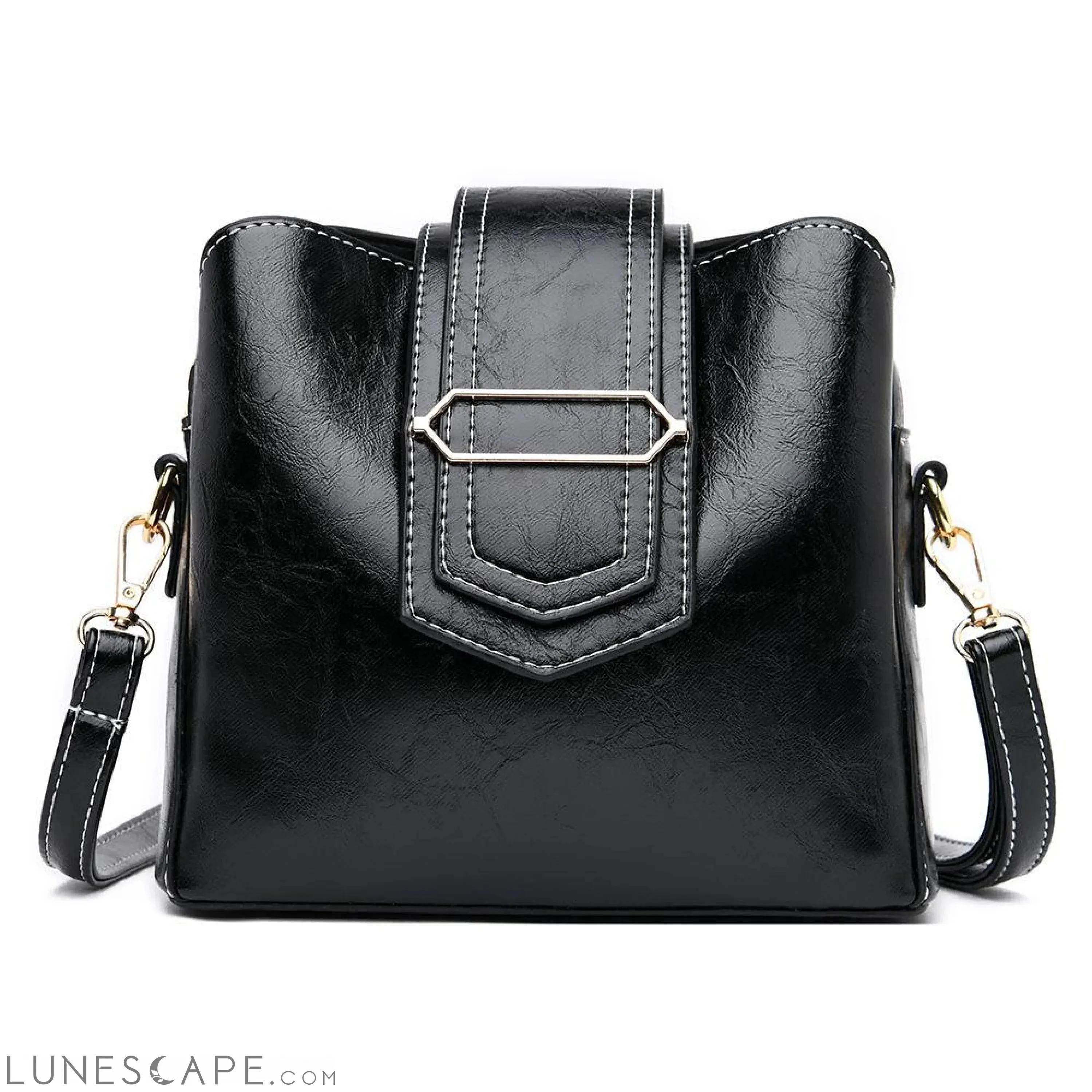 Casual Bucket Bag Simple Single Strap Purse Hobo Bucket for Women