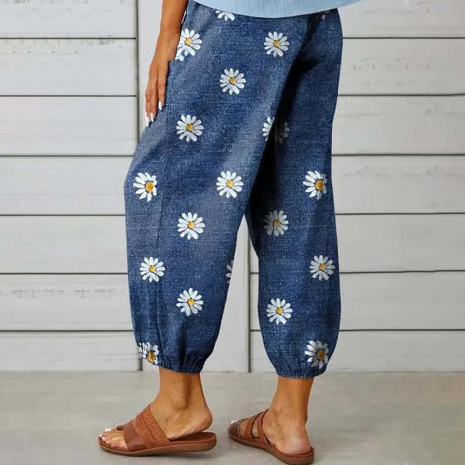 Casual Linen Pants for Women Wide Leg Long Pant Trousers with Pocket Comfy Casual Linen Clothes Women Linen for Women
