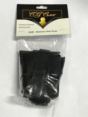 C.G. Conn 562B Bassoon Seat Strap - Black