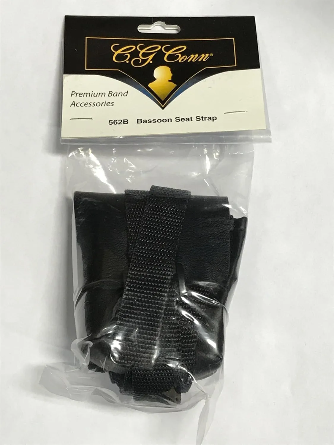 C.G. Conn 562B Bassoon Seat Strap - Black