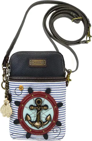 Chala Handbags Anchor Cellphone Crossbody Handbag