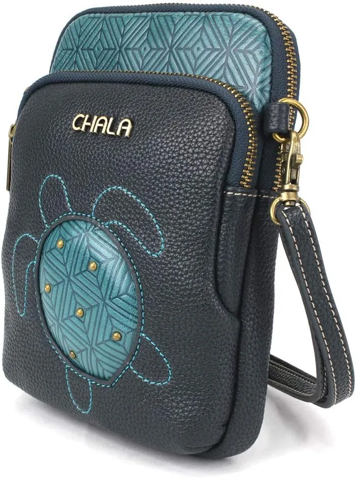 CHALA UNI Cellphone Xbody - Womens RFID Protected Faux Leather Crossbody Bag with Adjustable Strap