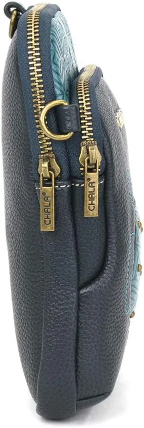 CHALA UNI Cellphone Xbody - Womens RFID Protected Faux Leather Crossbody Bag with Adjustable Strap