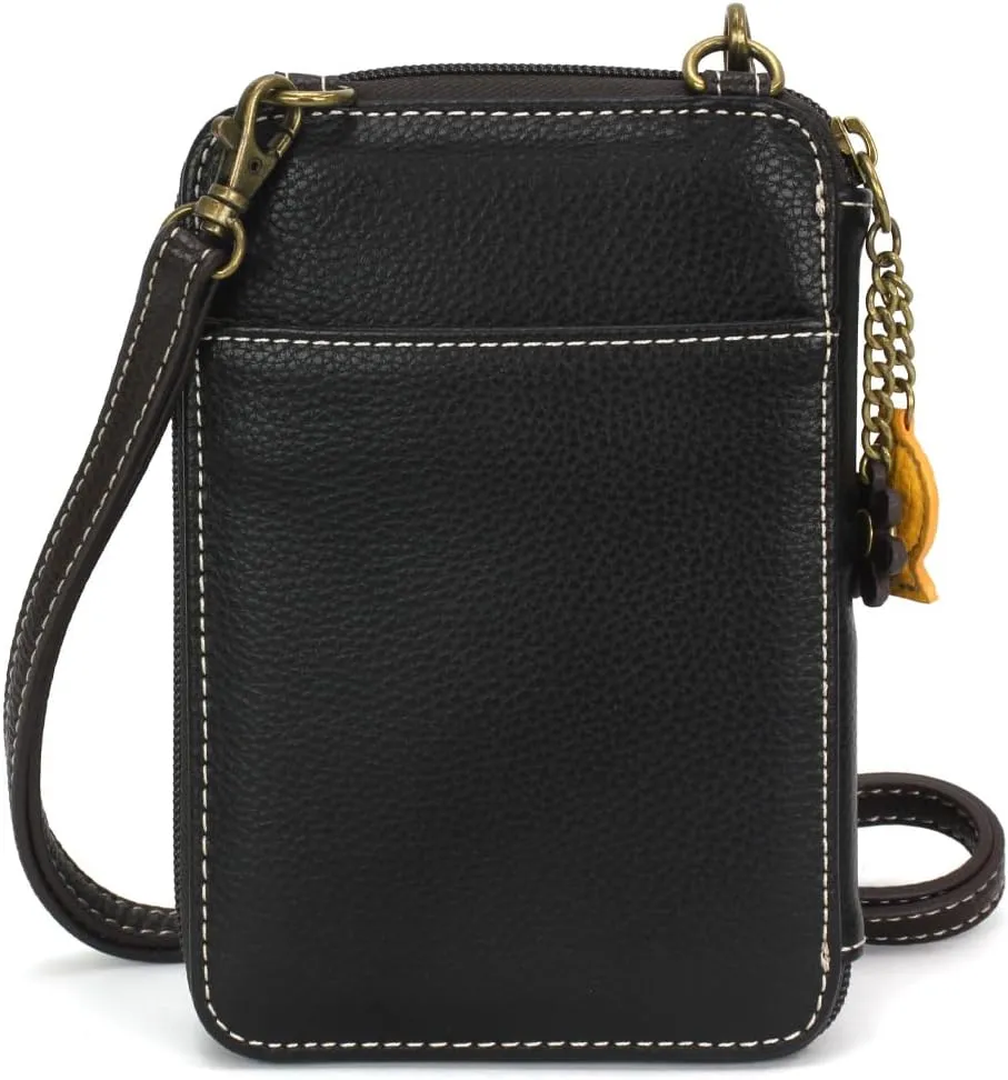 CHALA Wallet Crossbody Cell Phone Purse - Women Faux Leather Multicolor Handbag with Adjustable Strap