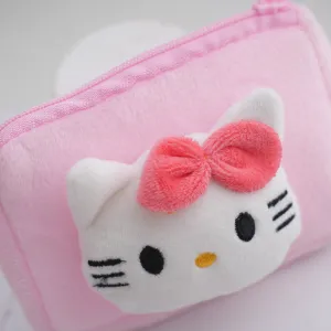 Children's Cartoon Plush Cute Pudding Dog Cat Coin Purses