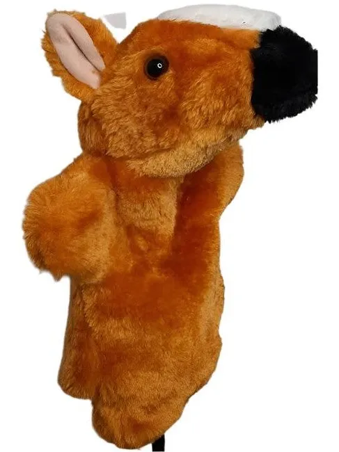 Children's Hand Puppet-Horse-Orange-820586k