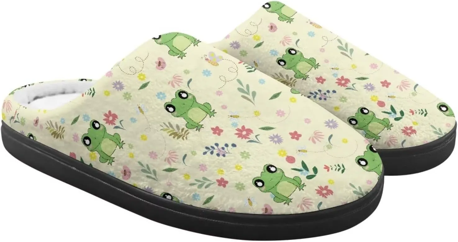 Children's Home Cotton Slippers for Winter Daily or Holiday Decoration Plush Warm