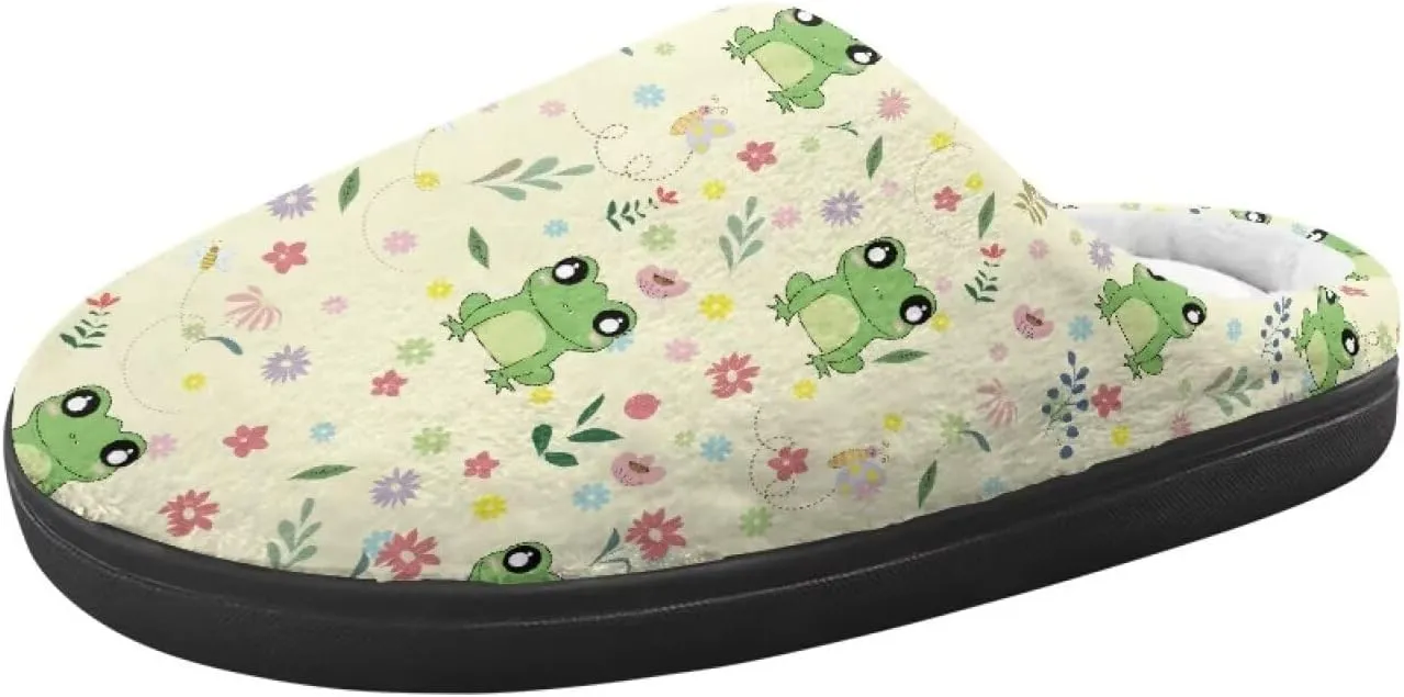 Children's Home Cotton Slippers for Winter Daily or Holiday Decoration Plush Warm