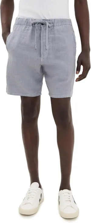 Citizens of Humanity Men's Drawstring Linen Deck Shorts