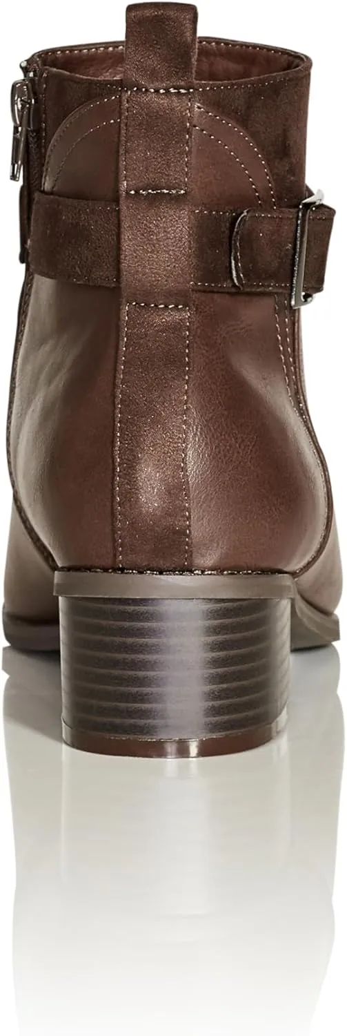 City Chic Women's Ankle Boot-Wide Fit Micah