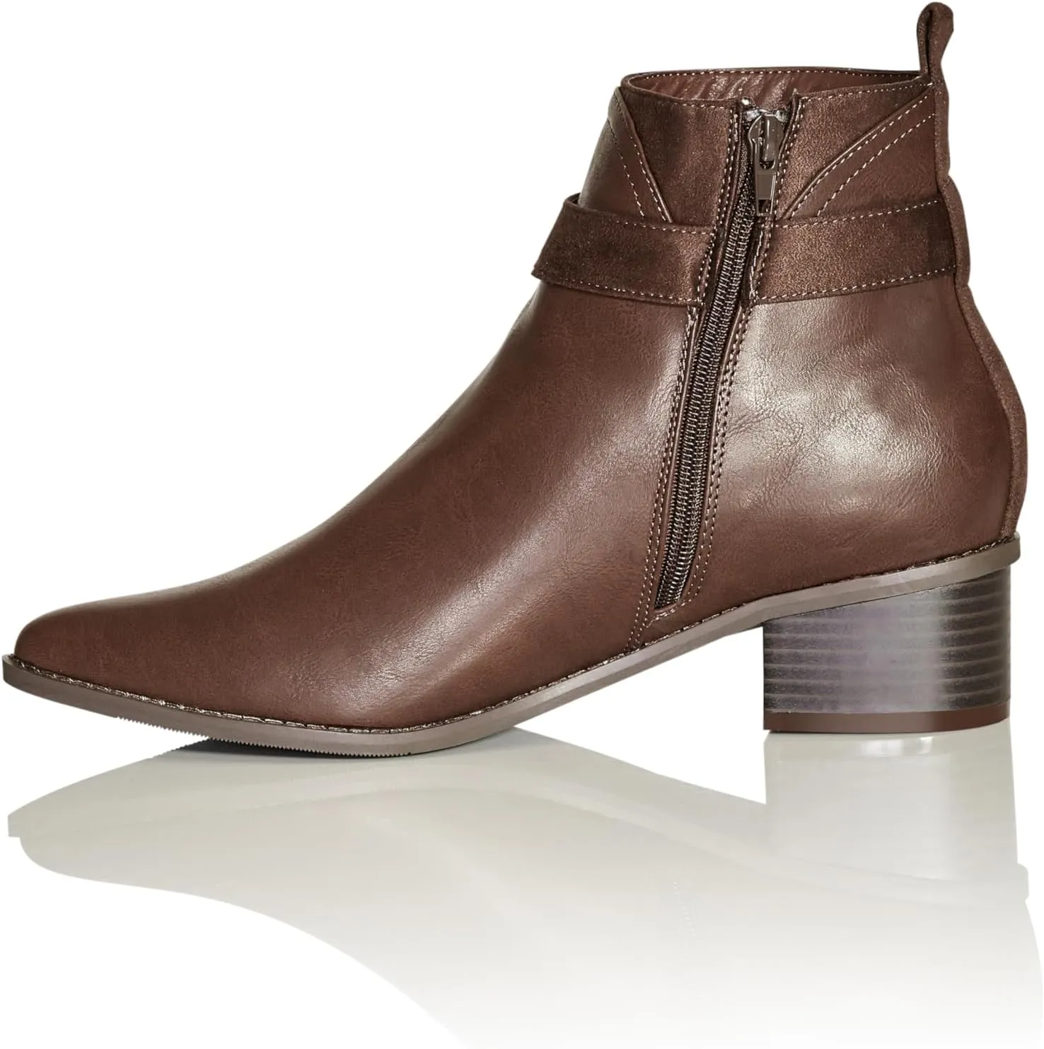 City Chic Women's Ankle Boot-Wide Fit Micah