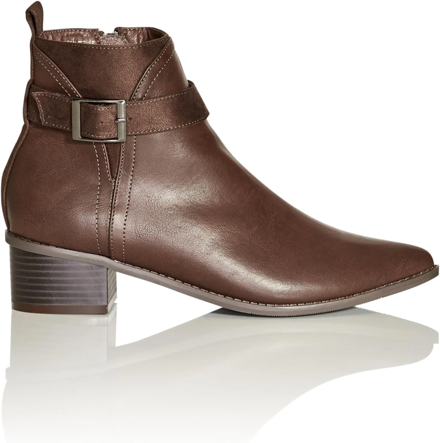City Chic Women's Ankle Boot-Wide Fit Micah