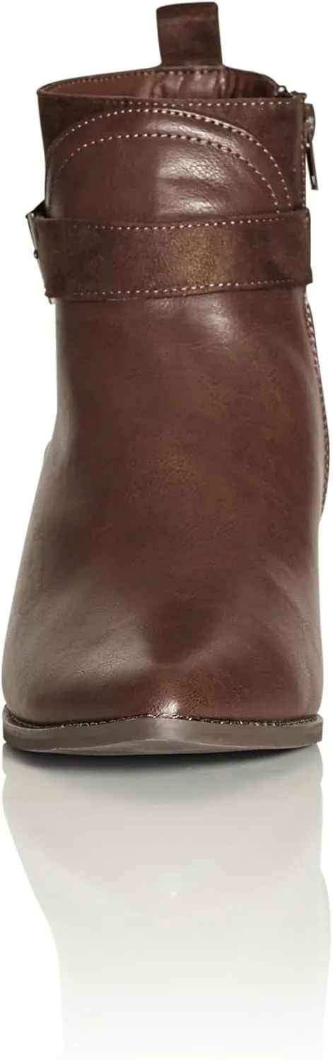 City Chic Women's Ankle Boot-Wide Fit Micah