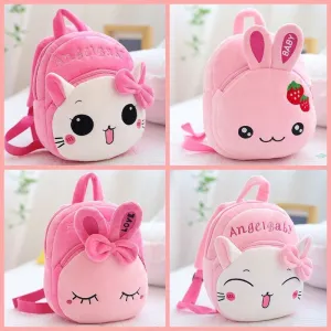 Classic Graceful Korean Cartoon Plush Mini Backpacks