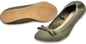 Classic Women's Egg Roll Slippers with Cute Bow Lightweight Ultra Thin Foldable House Shoes Soft Home Slippers Portable Flexible Comfort Footwear for Travel & Indoor Use