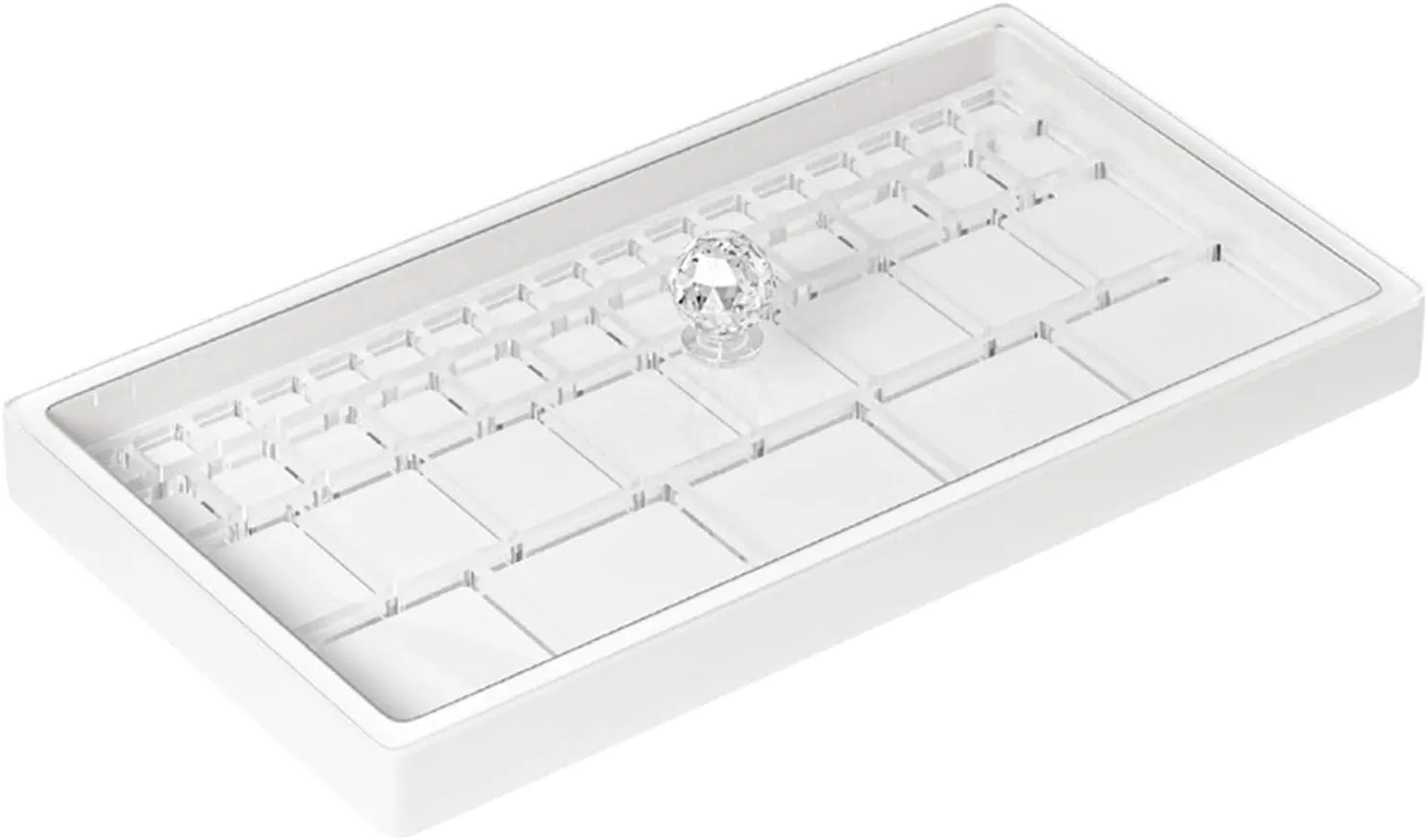 Clear Acrylic Watch Parts Storage Box Anti Tray Dividers for Watch Repair Professionals Enthusiasts