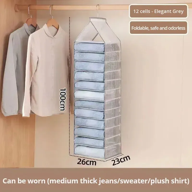 Clothing Storage Hanging Bag