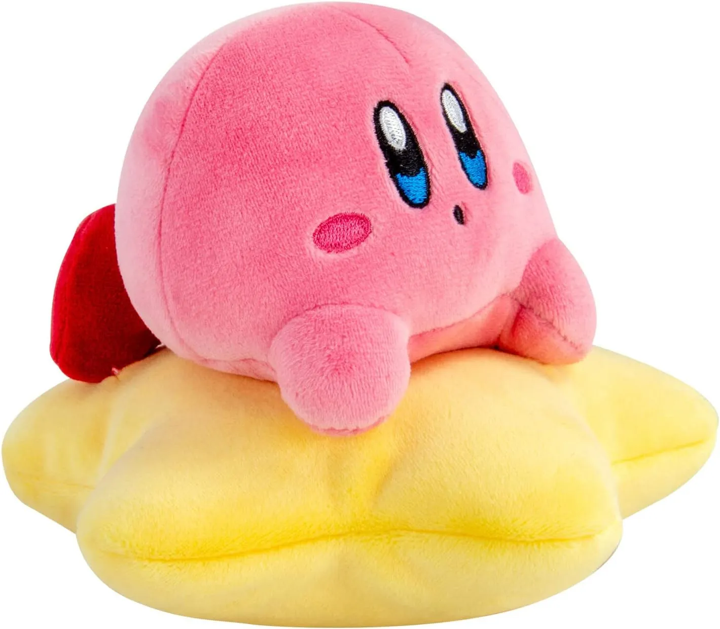 Club Mocchi Mocchi- Kirby Plush - Warp Star Kirby Plushie - Soft and Squishy Kirby Plush Video Game Collectibles - Kawaii Plushies and Gaming Room Decor - 6 Inch