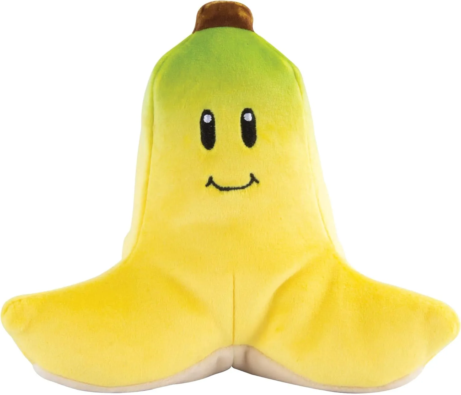 Club Mocchi-Mocchi- Mario Kart Plush - Banana Plushie - Squishy Mario Plushies - Plush Collectible Mario Toys - Soft Plush Toys and Mario Room Decor - 6 inch, Yellow