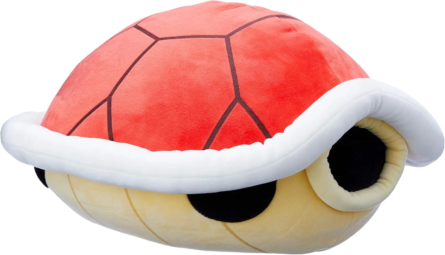 Club Mocchi-Mocchi- Mario Kart Plush - Red Shell Plushie - Squishy Mario Toys and Cute Stuffed Animals - Gaming Room Decor - Video Game Collectibles - 15 Inch